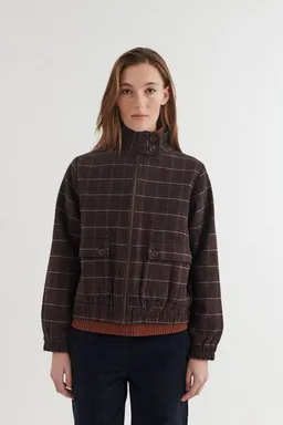 Basic Apparel Basic Apparel Karierte Oversize Jacke MISA aus Bio-Baumwolle – Produktbild 1 von 1