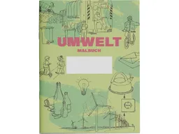 Malbuch "Umwelt 2.0", Format A4, 12 Seiten – Produktbild 1 von 1