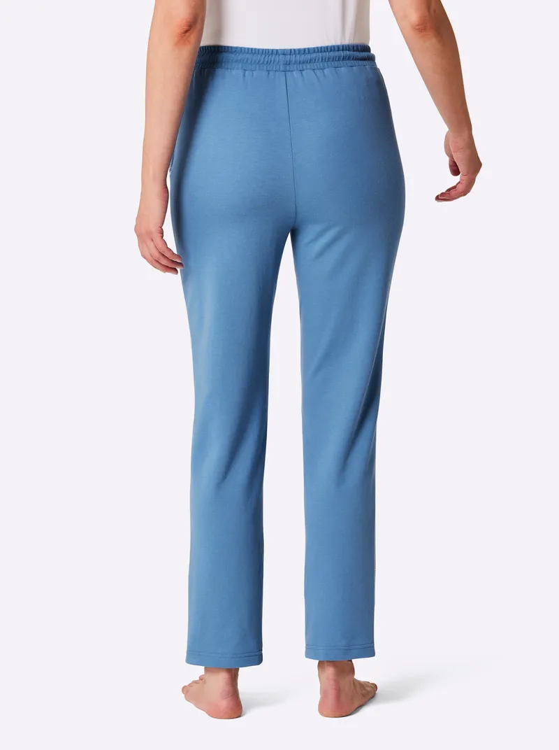 feel good Hose mittelblau, Mittelblau, – Produktbild 3 von 3