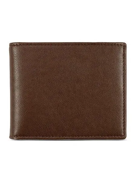 Will's Vegan Shoes Schlanke Billfold Geldbörse Herren, Schwarz, – Produktbild 2 von 3