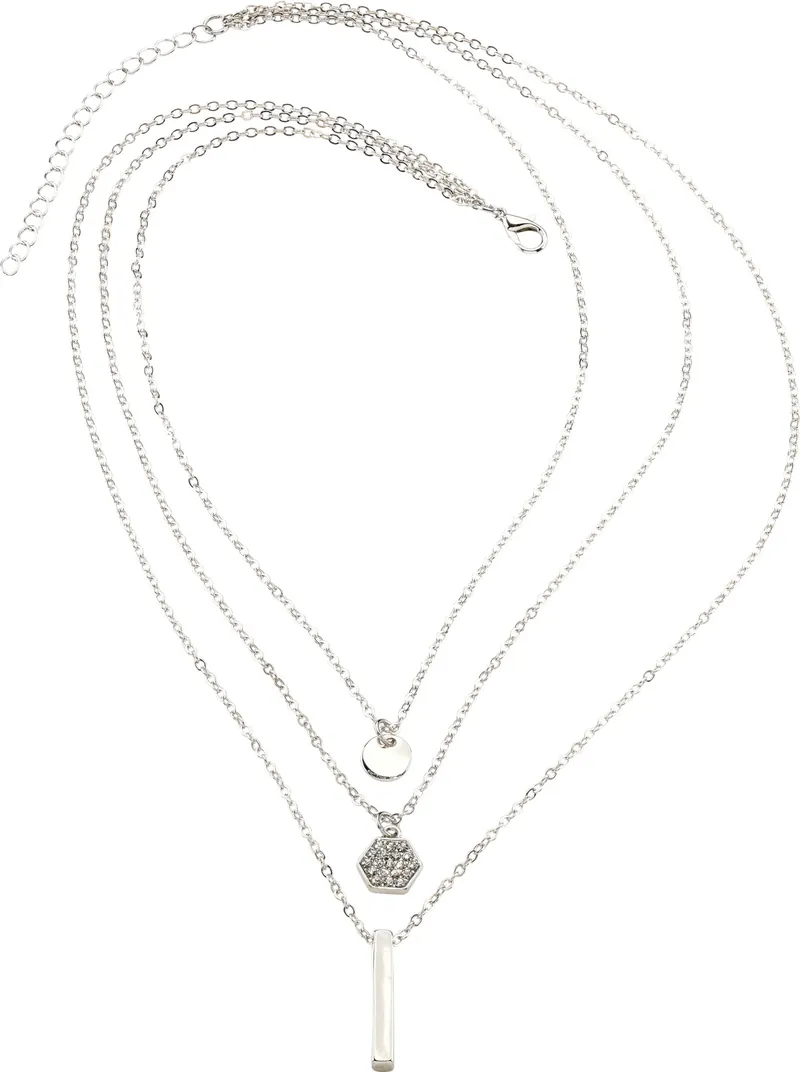 heine Collier silberfarben, Silberfarben, – Produktbild 3 von 3