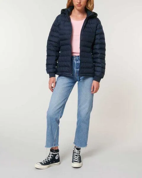 YTWOO YTWOO Leichte sportliche Jacke für Damen | Steppjacke | aus recyceltem PET, Navyblau, – Produktbild 1 von 4