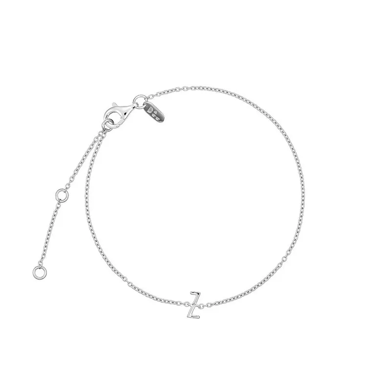 Design Letters Archetype Armband - A-Z Silber-all – Produktbild 1 von 1