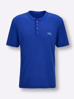 wäschepur men Schlafanzug-Shirt royalblau – Produktbild 1 von 1