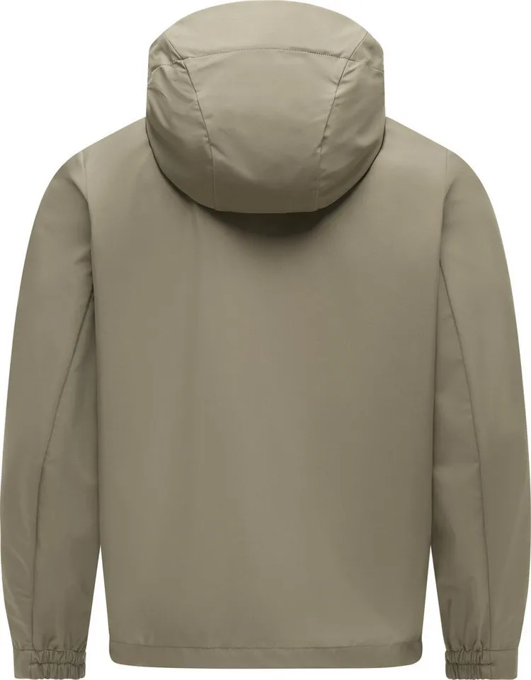 ragwear ragwear Softshelljacke Shellwie Bonded wasserdichte Herren Übergangsjacke mit Kapuze, Grün, – Produktbild 4 von 5
