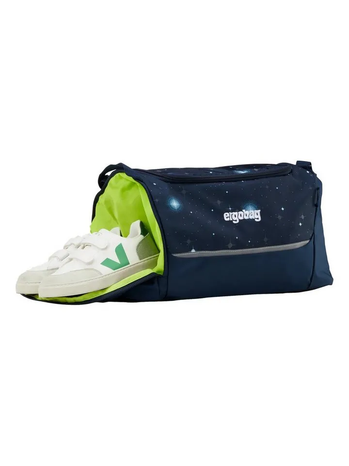 Ergobag Ergobag Sporttasche Sporttasche (1-tlg), praktisches Nass bzw. Schuhfach, Blau|lila, – Produktbild 3 von 3