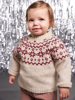 Envie De Fraise Baby Weihnachts-Pullover Jacquardstrick-Capsule ENVIE DE FRAISE – Produktbild 1 von 1