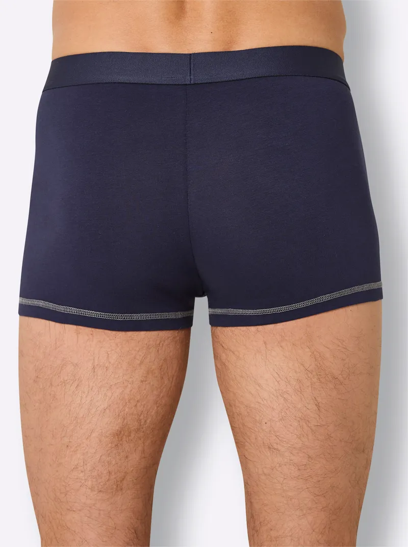 wäschepur men Pants marine + anthrazit-meliert, Marine + anthrazit-meliert, – Produktbild 3 von 3