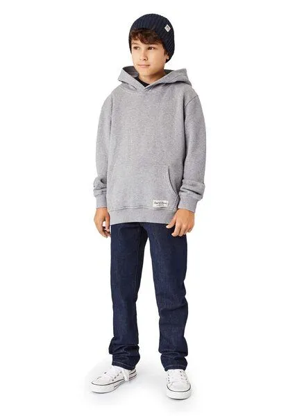 Band of Rascals Band of Rascals Plain Hooded, Grey, – Produktbild 3 von 4