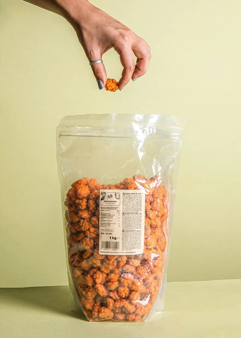 KoRo Fried Reiscracker Chili 1 kg – Produktbild 5 von 5