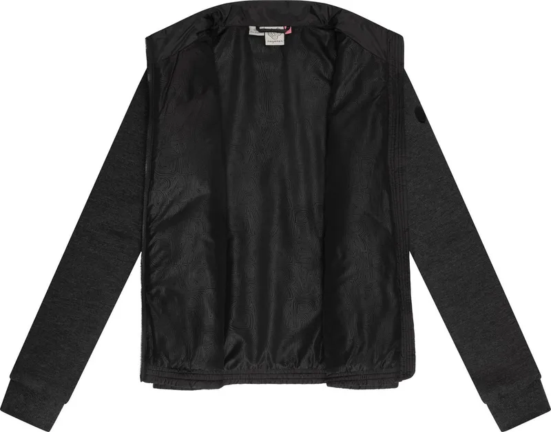 ragwear ragwear Outdoorjacke Zabava Leichte gesteppte Übergangsjacke mit weichen Ärmeln, Schwarz, – Produktbild 1 von 5
