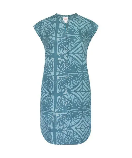 Global Mamas Global Mamas Bio Hemdkleid - HARBOR - Radiance, Radiance teal (blau), – Produktbild 1 von 3