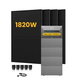 Anker Anker SOLIX Solarbank 3 E2700 Pro, mit 4 x 455 Bifaziale Solarmodule, by Powerness - 13.5kWh / 5 x Smart Plug / Standardversand – Produktbild 1 von 1
