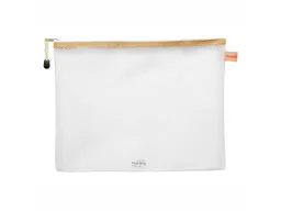FolderSys FolderSys Reißverschlussbeutel "Phat-Bag" A4 beige – Produktbild 1 von 1