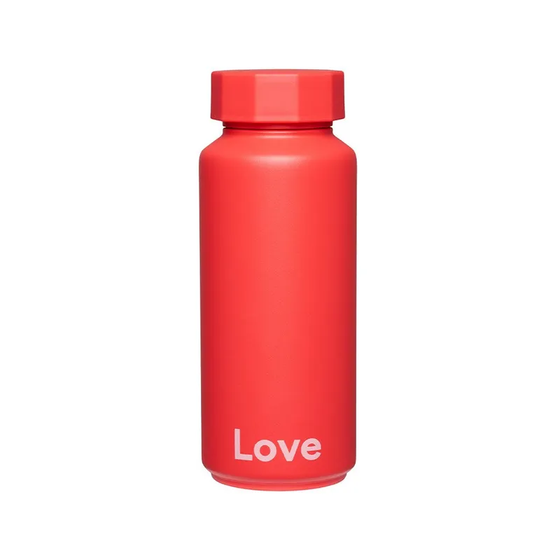 Design Letters Thermoflasche – Kirschrot, Love – Produktbild 1 von 1