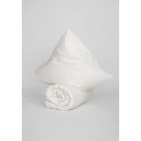 MELA Perkal Bettwäsche Set MAJULI | von MELA | Fairtrade & GOTS zertifiziert, Naturweiss, – Produktbild 1 von 2