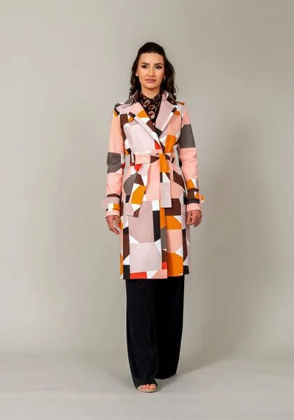 Atelier SNOW Atelier SNOW Bio Baumwolle Trenchcoat Gina – Produktbild 3 von 4