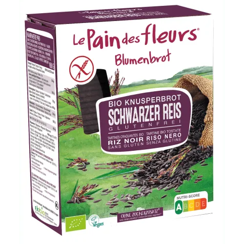 Blumenbrot Blumenbrot Schwarzer Reis bio (150g) – Produktbild 1 von 1