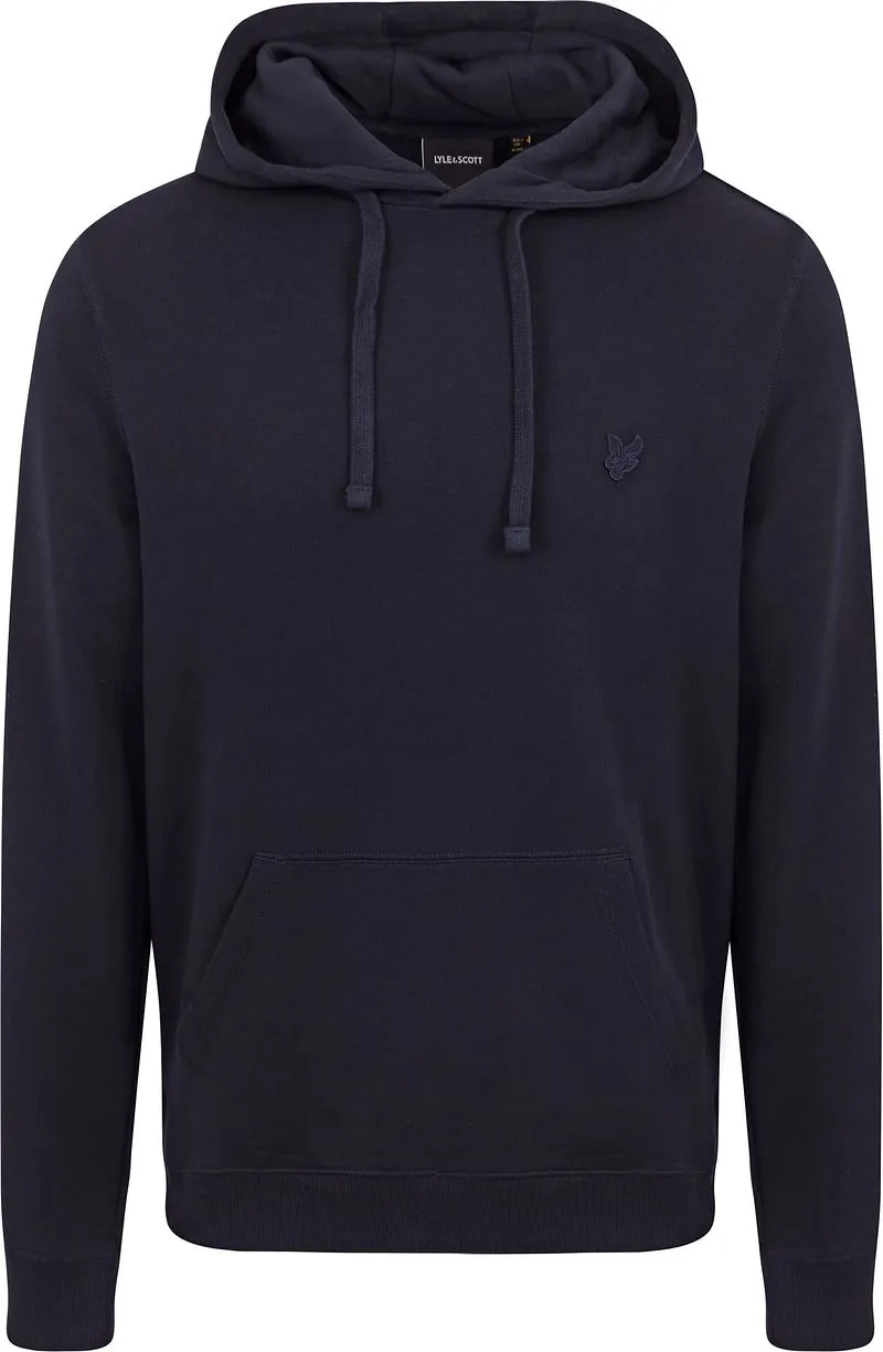 Lyle and Scott Lyle & Scott Hoodie Tonal Navy - Größe L, Blau, – Produktbild 1 von 4