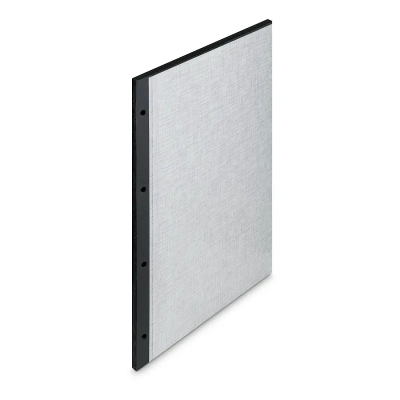 Hama Hama Fotokarton mit Pergamin, 23,3x31 cm, gelocht, 25 Blatt, Schwarz – Produktbild 2 von 3