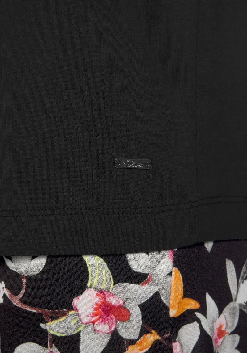 s.Oliver Pyjama, Schwarz, – Produktbild 1 von 2