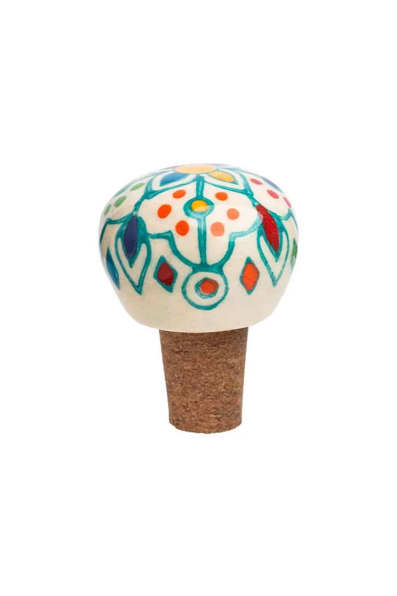 Tranquillo Tranquillo Flaschenverschluss Floral, Bunt, – Produktbild 1 von 5