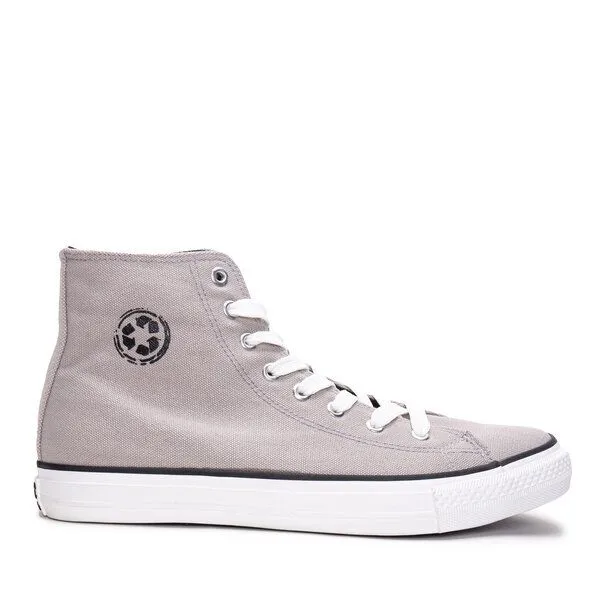 Nae Vegan Shoes Nae Vegan Shoes NAE Redo | Vegane, Recycelte ,GRS- zertifizierte PET- Sneakers, Grau, – Produktbild 1 von 3