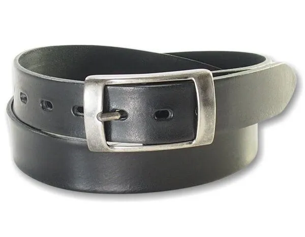 Greenbelts Greenbelts Herren Ledergürtel WILSSON, Schwarz, – Produktbild 3 von 5