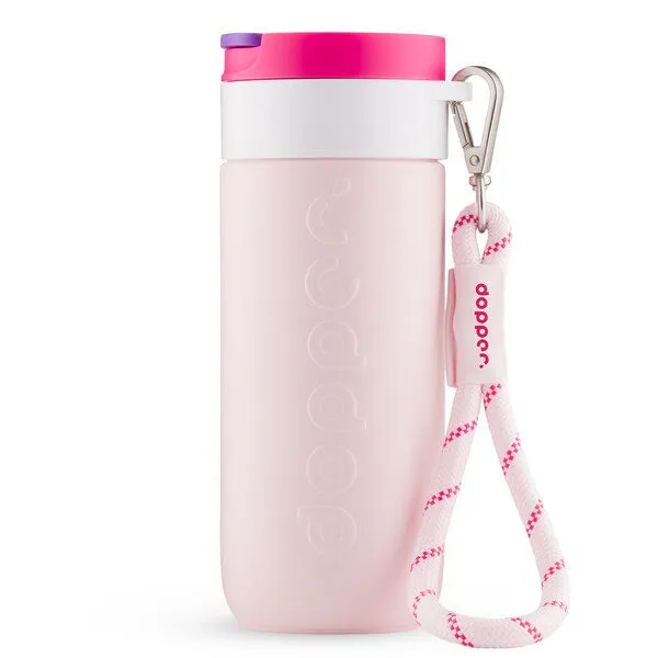 Dopper Wrist Cord - Trageschlaufe für den Dopper Travel Mug, Weisser ring (cherry pink), – Produktbild 4 von 4
