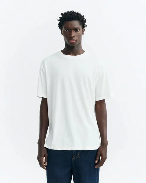 thinking mu thinking mu Herren T-Shirt - Aaron - aus Bio-Baumwolle, White, – Produktbild 2 von 4