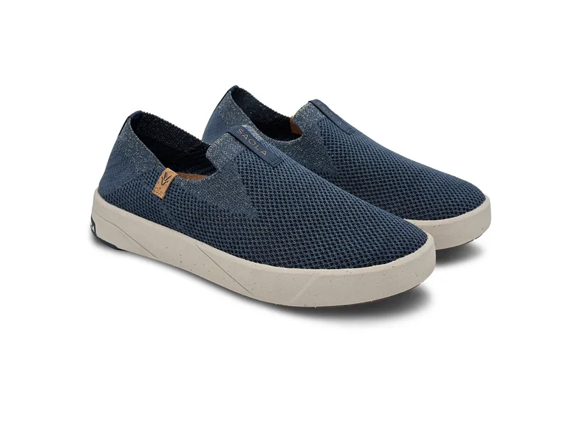 SAOLA SAOLA Damen vegan Sneaker Damen Bali Navy Gold, Extra dunkelblau, – Produktbild 2 von 2