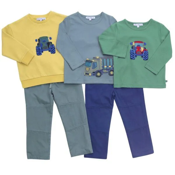 Enfant Terrible Enfant Terrible Hose mit Jerseyfutter und gedoppelten Knien, Midnight, – Produktbild 2 von 2