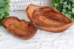 Olivenholz erleben Olivenholz erleben Schale RUSTIKAL oval aus Olivenholz – Produktbild 1 von 1