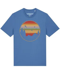 watapparel watapparel T-Shirt Sunset Berge & Tannen – Produktbild 1 von 1