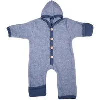 Cosilana Cosilana Baby Fleece Overall kbT Schurwolle Bio Baumwolle, Marine-melange, – Produktbild 1 von 1