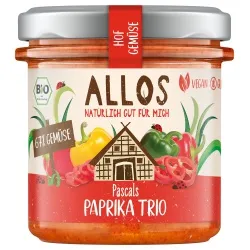 Allos Allos Brotaufstrich Hofgemüse mit dreierlei Paprika – Produktbild 1 von 1