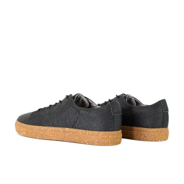 SORBAS SORBAS '02 Ananasfaser Sneaker, Black (schwarz), – Produktbild 3 von 4