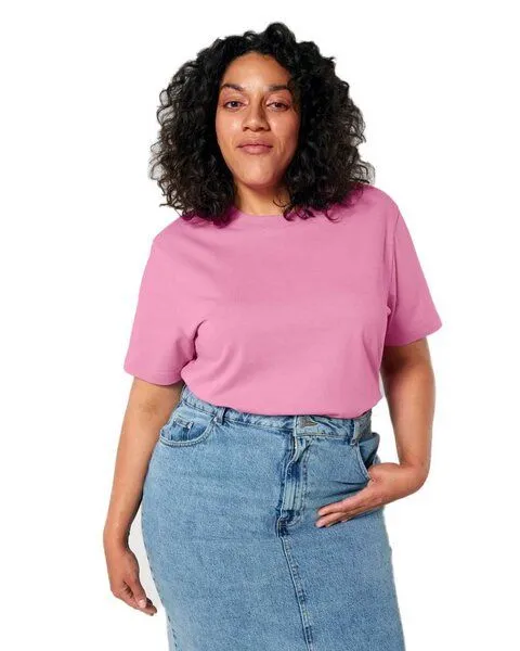 YTWOO YTWOO Nachhaltiges schweres Unisex T-Shirt, Pink, – Produktbild 3 von 4