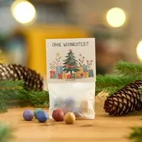 Die Stadtgärtner Die Stadtgärtner 10 x 5 Blumenmurmeln "Frohe Weihnachten" | Kleinigkeit für Weihnachtszeit – Produktbild 1 von 1
