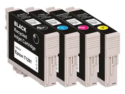 Memo memo 4er Set Tintenpatronen ersetzt Epson T1295 schwarz, cyan, magenta, gelb – Produktbild 1 von 1