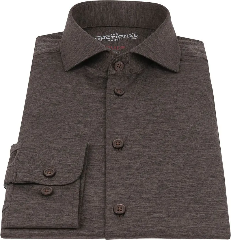 Pure Pure H.Tico The Functional Shirt Braun - Größe 38 (S) (S), Braun, – Produktbild 4 von 4