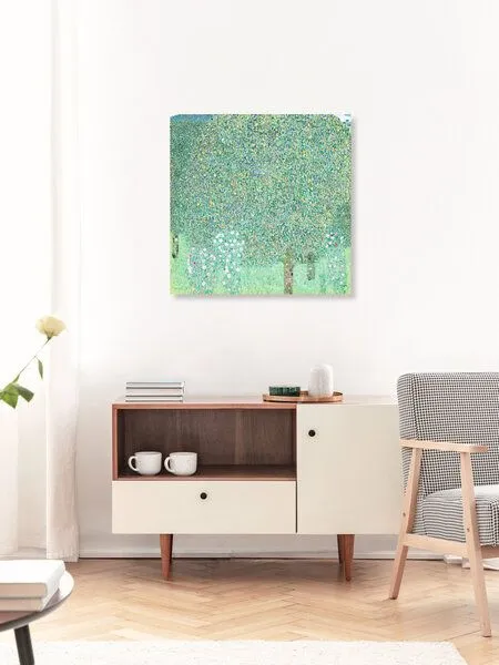 Photocircle Photocircle Poster / Leinwandbild - Gustav Klimt: Rosen unter Bäumen – Produktbild 3 von 4