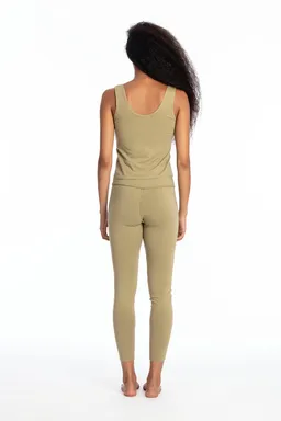 RAVENS VIEW IBIZA RAVENS VIEW IBIZA Damen vegan Top Goa Dunkle Aloe Grün – Produktbild 1 von 1