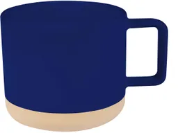Keramiktasse "Stanley" 400 ml, kobalt – Produktbild 1 von 1