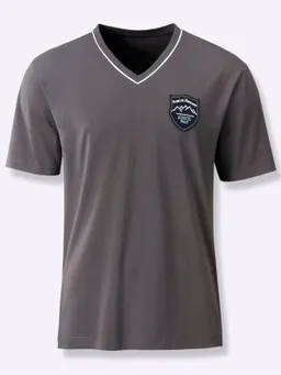 wäschepur men Schlafanzug-Shirt anthrazit – Produktbild 1 von 1