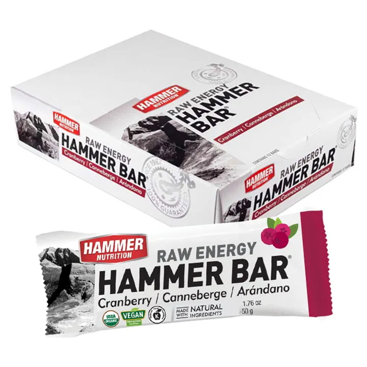 Hammer Nutrition HAMMER NUTRITION Energy-Vegan Cranberry 12 Stk/Box Riegel, Energie Riegel – Produktbild 1 von 1