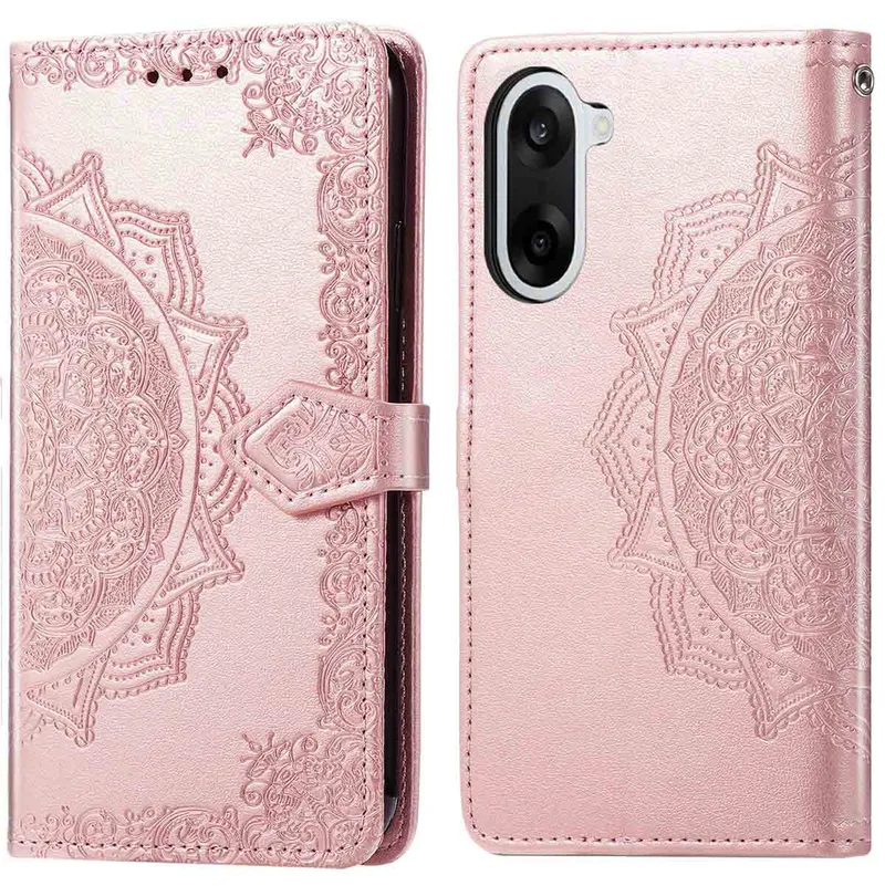 imoshion imoshion Mandala Klapphülle für das OnePlus Nord CE5, Rosegold, – Produktbild 1 von 1