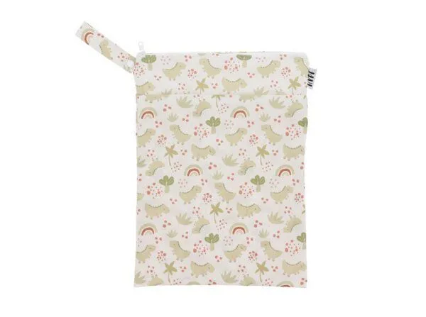 Hypf Hypf Wetbag L 30cm x 40cm mit 2 Fächern, Tiny t-rex, – Produktbild 2 von 3