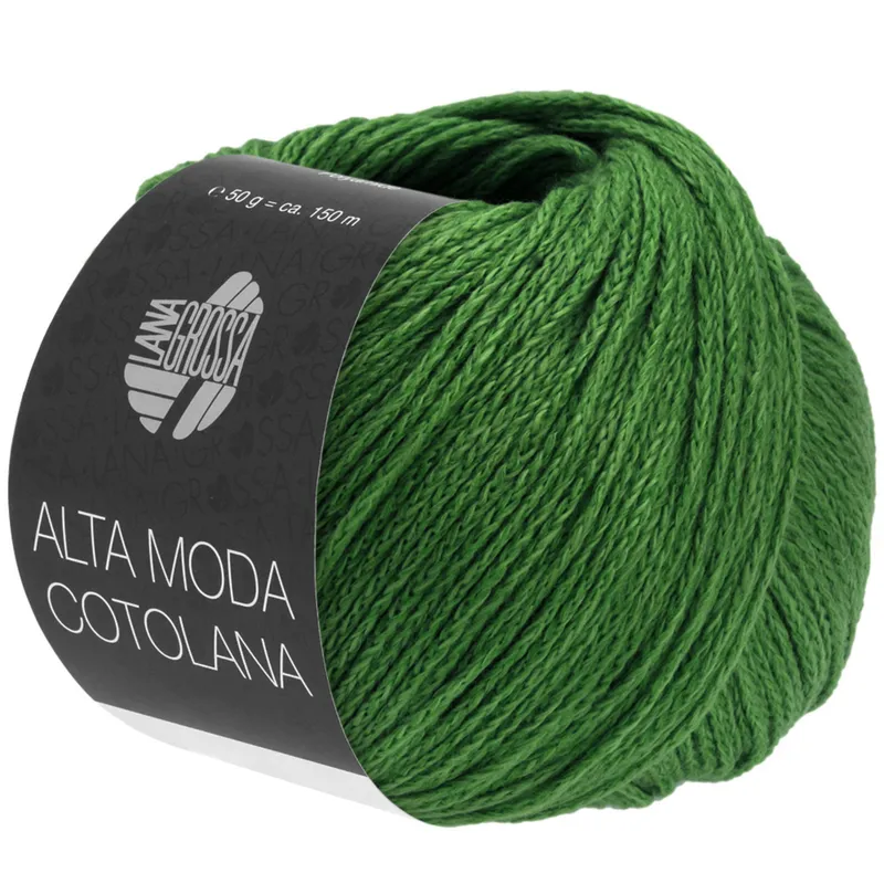 Lana Grossa Lana Grossa Alta Moda Cotolana Smaragdgrün, Smaragdgrün, – Produktbild 1 von 1
