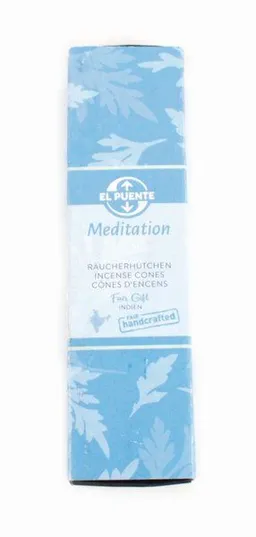 El Puente El Puente Räucherhütchen "Meditation" | Fair Trade & Handmade aus Indien – Produktbild 1 von 1